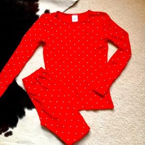 Girls Thermal Jammie Set